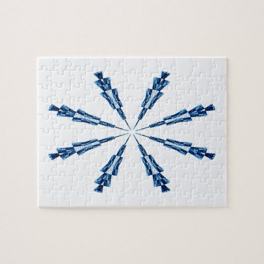 Puzzle Flocon de neige... (Horizontal)