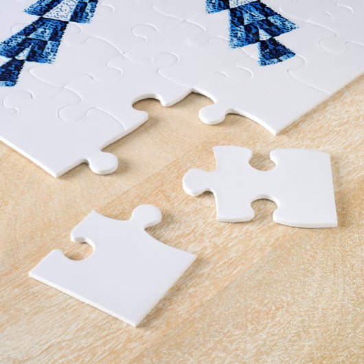 Puzzle Flocon de neige... (Côté)