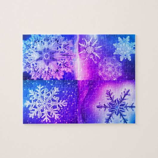 Puzzle Flocon de neige (Horizontal)