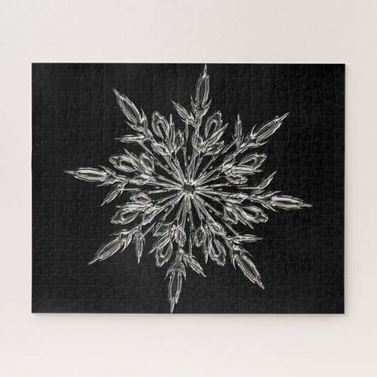 Puzzle Flocon de neige parfait pour les vacances de Noël (Horizontal)