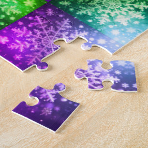 Puzzle Flocons de neige / Cœurs / Greenleaf / Miami / Mir