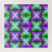 Puzzle Flocons de neige / Cœurs / Greenleaf / Miami / Mir (Vertical)