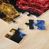 Puzzle Flocons de neige complexes sous forme de (Côté)