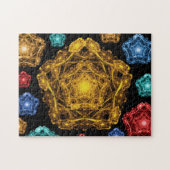 Puzzle Flocons de neige complexes sous forme de (Horizontal)