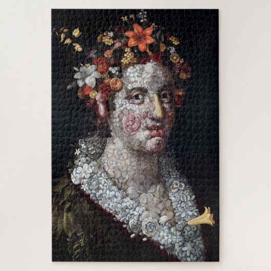 Puzzle Flora, Arcimboldo (Vertical)