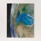 Puzzle Floraison De Phytoplancton Bleu En Mer Noire (Vertical)