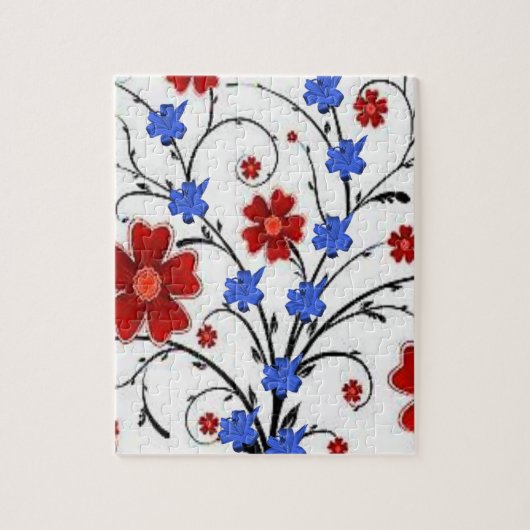 Puzzle floral (Vertical)