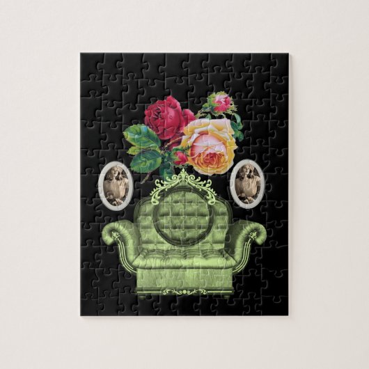 Puzzle floral (Vertical)