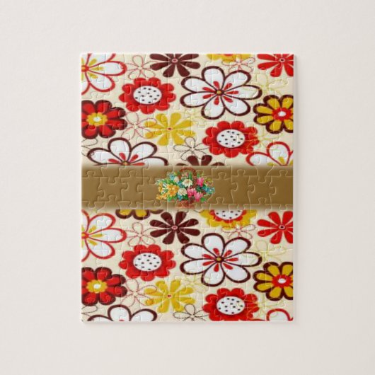 Puzzle floral (Vertical)
