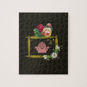 Puzzle floral