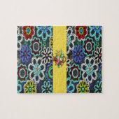 Puzzle floral (Horizontal)