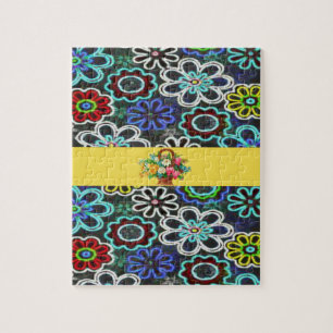 Puzzle floral