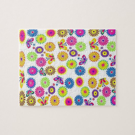 Puzzle floral (Horizontal)
