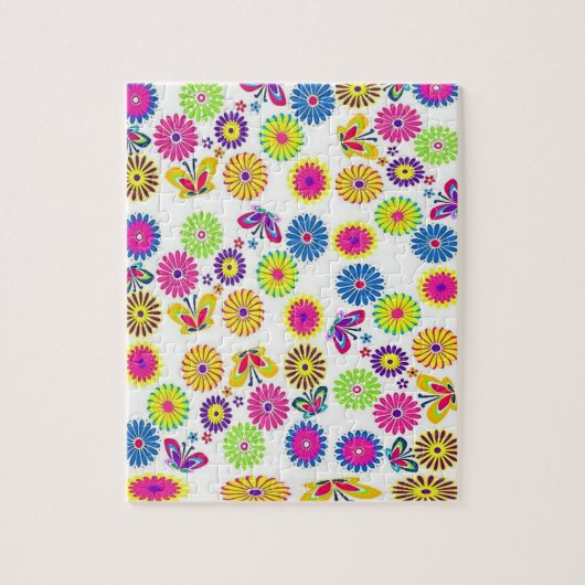 Puzzle floral (Vertical)