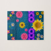 Puzzle floral (Horizontal)