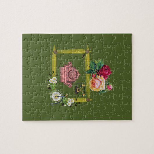 Puzzle floral (Horizontal)