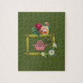 Puzzle floral (Vertical)