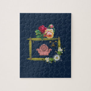 Puzzle floral