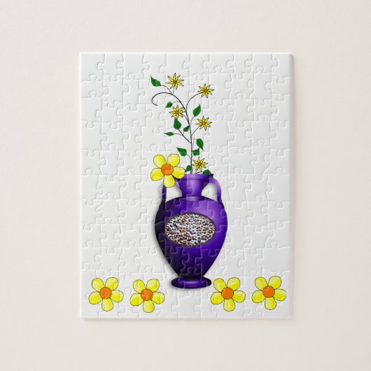 Puzzle floral (Vertical)