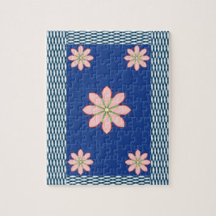 Puzzle floral