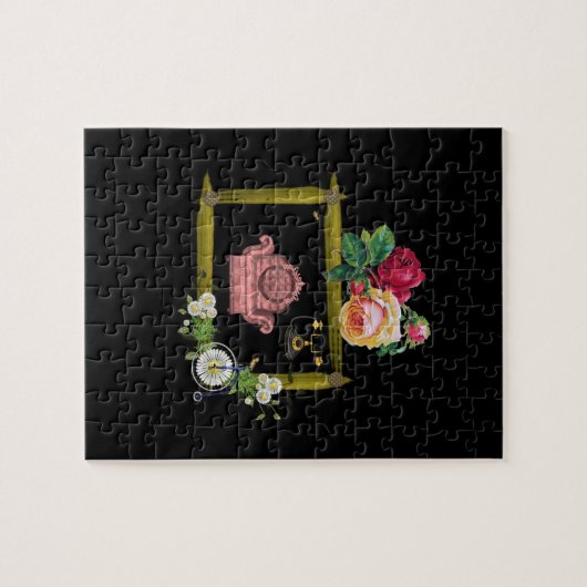 Puzzle floral (Horizontal)