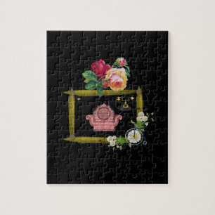 Puzzle floral