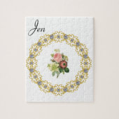 Puzzle floral (Vertical)