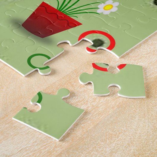 Puzzle floral (Côté)