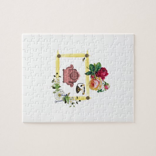 Puzzle floral (Horizontal)
