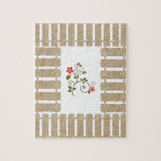 Puzzle floral (Vertical)