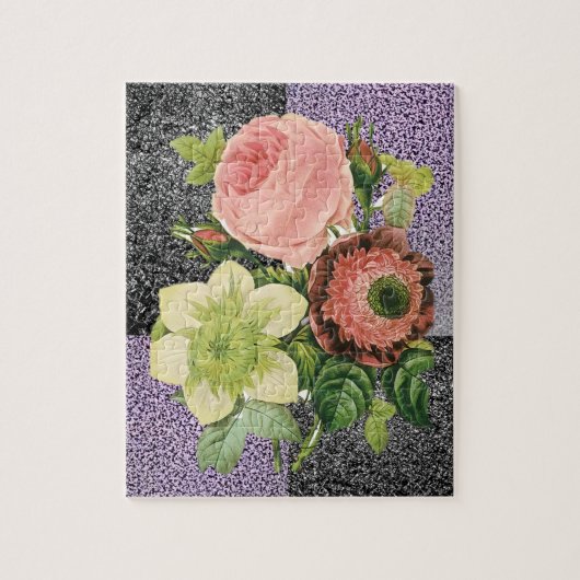 Puzzle floral (Vertical)