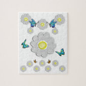 Puzzle floral (Vertical)