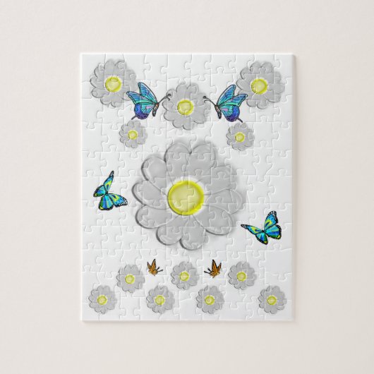 Puzzle floral (Vertical)