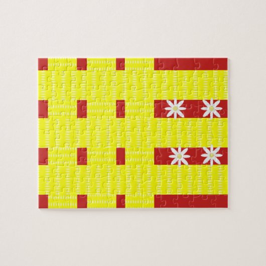 Puzzle floral (Horizontal)