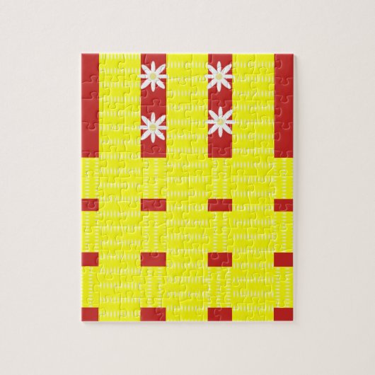 Puzzle floral (Vertical)