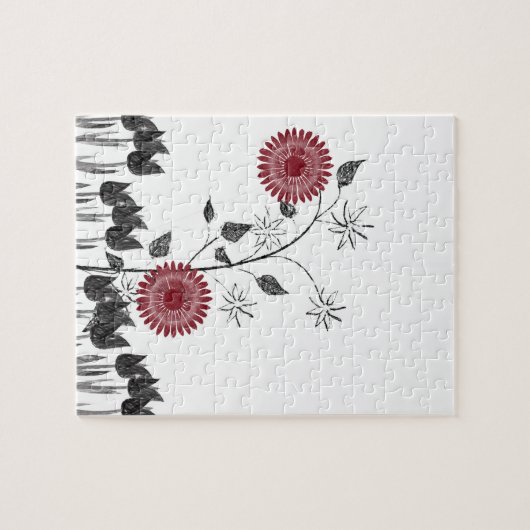 Puzzle floral (Horizontal)