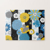 Puzzle floral 11x14 pour les aveugles de couleur (Horizontal)