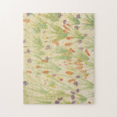 Puzzle floral aquarelle (Vertical)