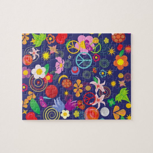 Puzzle Floral boho (Horizontal)
