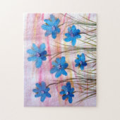 Puzzle floral coloré (Vertical)