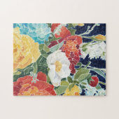 Puzzle Floral de minuit I (Horizontal)