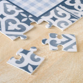 Puzzle Floral et Blue Butterfly Tea Party (Côté)