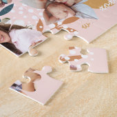 Puzzle Floral Garden Flower Family Photo Frame Collage (Côté)