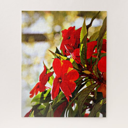 Puzzle Floral Glow (Vertical)