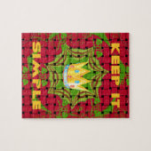 Puzzle Floral Keep (Horizontal)