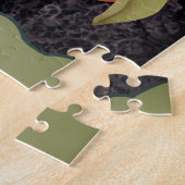 Puzzle Floral Moody décoratif (Côté)