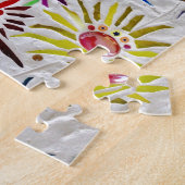 Puzzle Floral mosaïque (Côté)