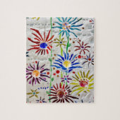 Puzzle Floral mosaïque (Vertical)