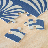 Puzzle Floral Orné : Art Déco Abstrait. (Côté)