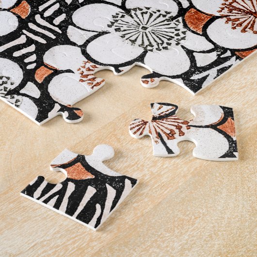 Puzzle Floral pattern Watanabe Seitei (Côté)